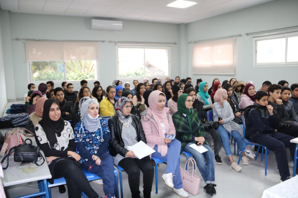 جمعية خريجي المواطنة تنظم لقاء توجيهيا لفائدة تلميذات وتلاميذ الثانوي التأهيلي